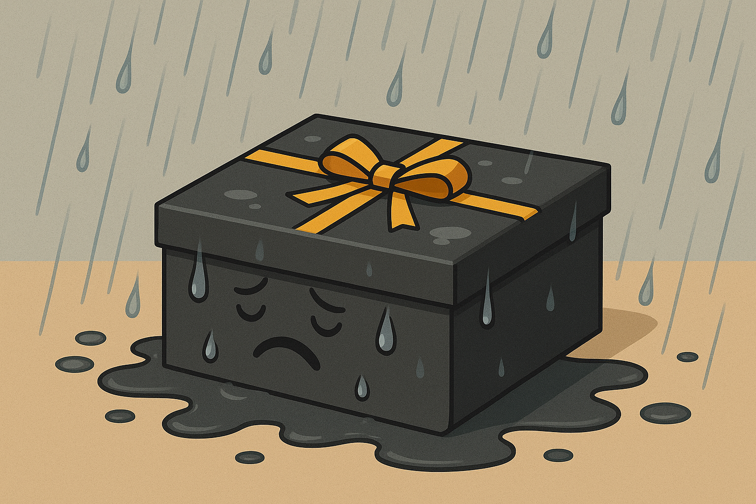 💧 “Đừng để hộp cứng tưởng mình là khăn giấy!”